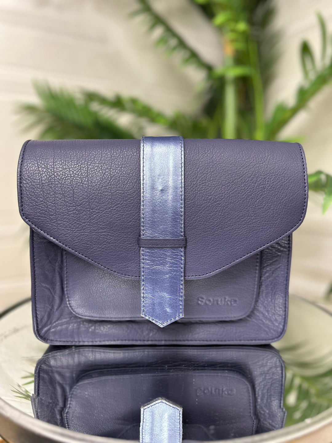 Soruka (81091) Large Satchel with Reversible Flap