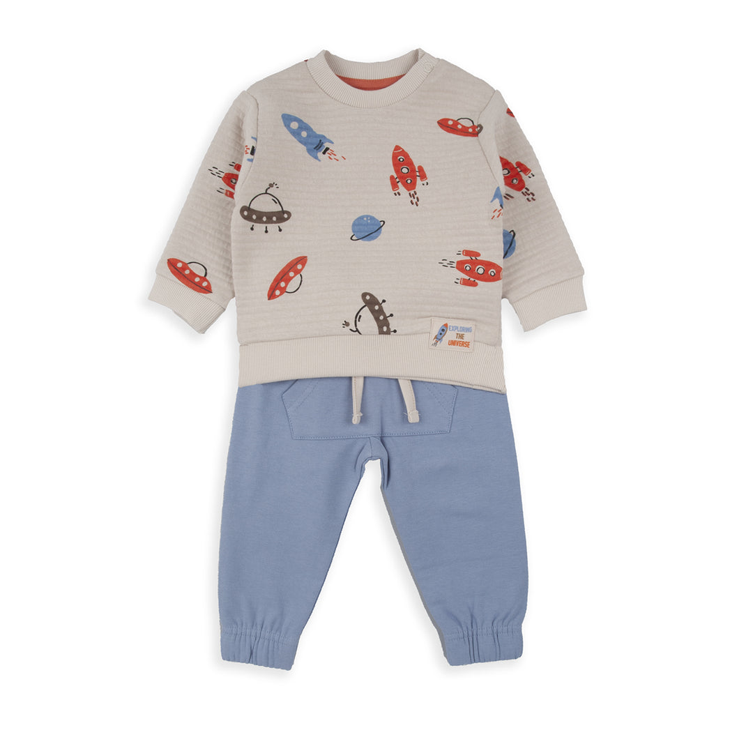 Babybol Off White 2pc Set