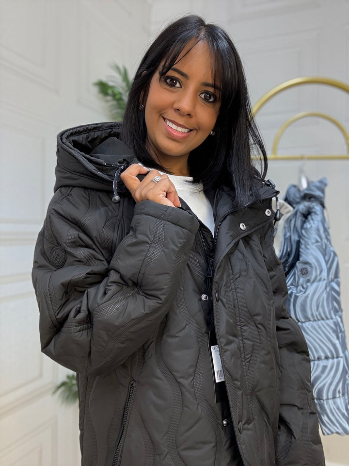 District Valmorel Black Coat