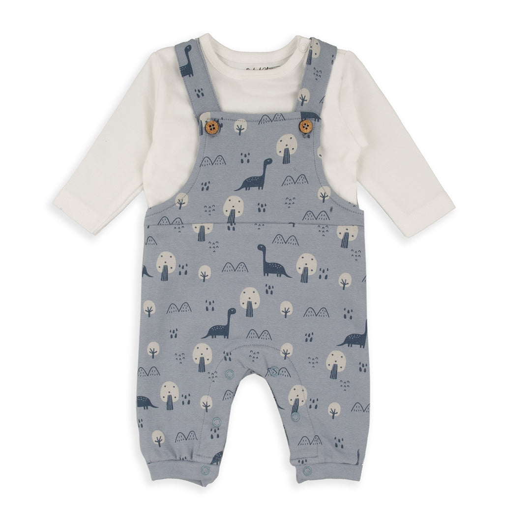 Babybol Dinosaur Dungaree And T-Shirt Set 250429