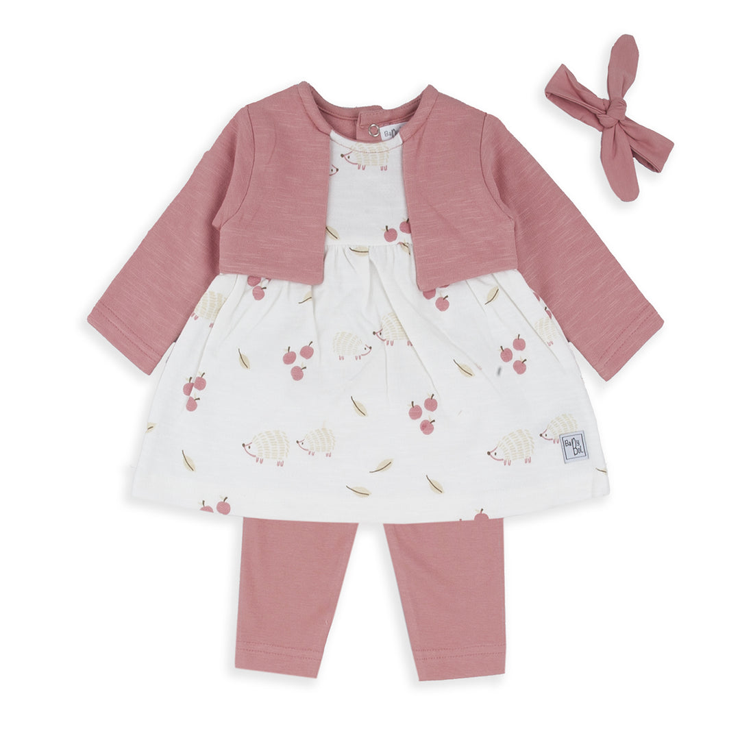BabyBol Apple & Hedgehog 4 Piece set