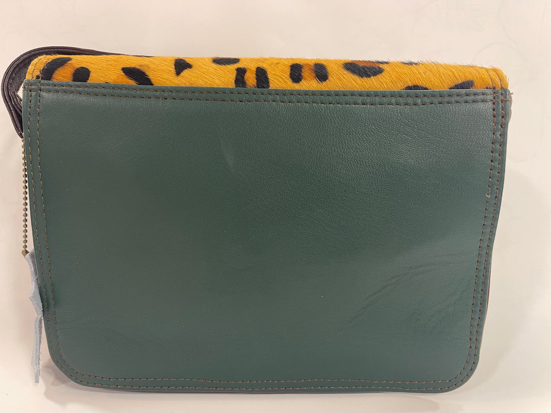 Soruka Jena Leopard Animal Mint Bag