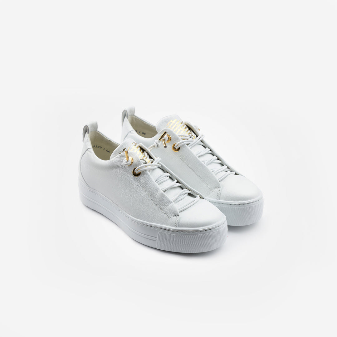 Paul Green Off White Maincalf White/Gold