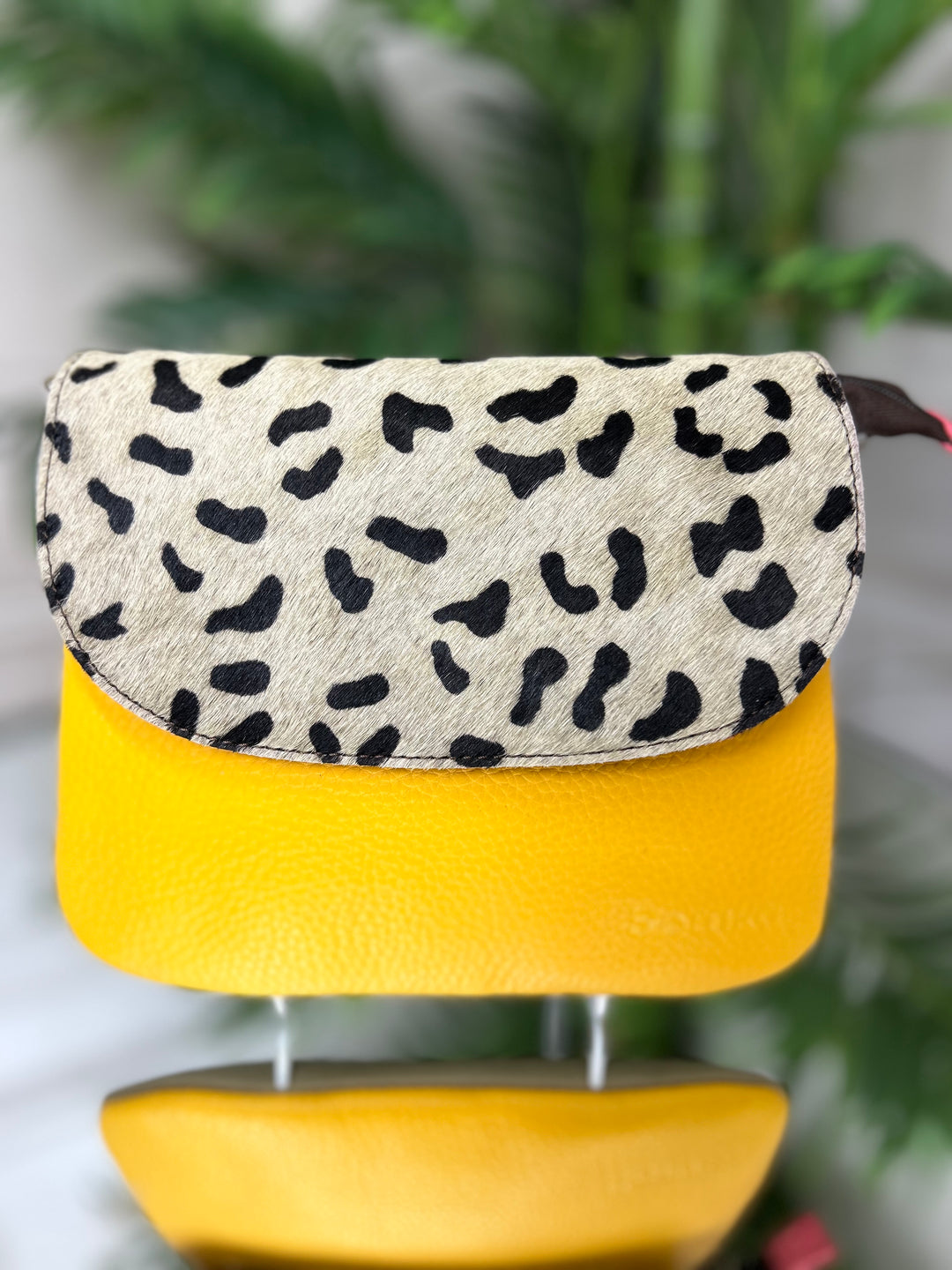 Soruka (81069) Mini Animal Print Clutch with Detachable Strap