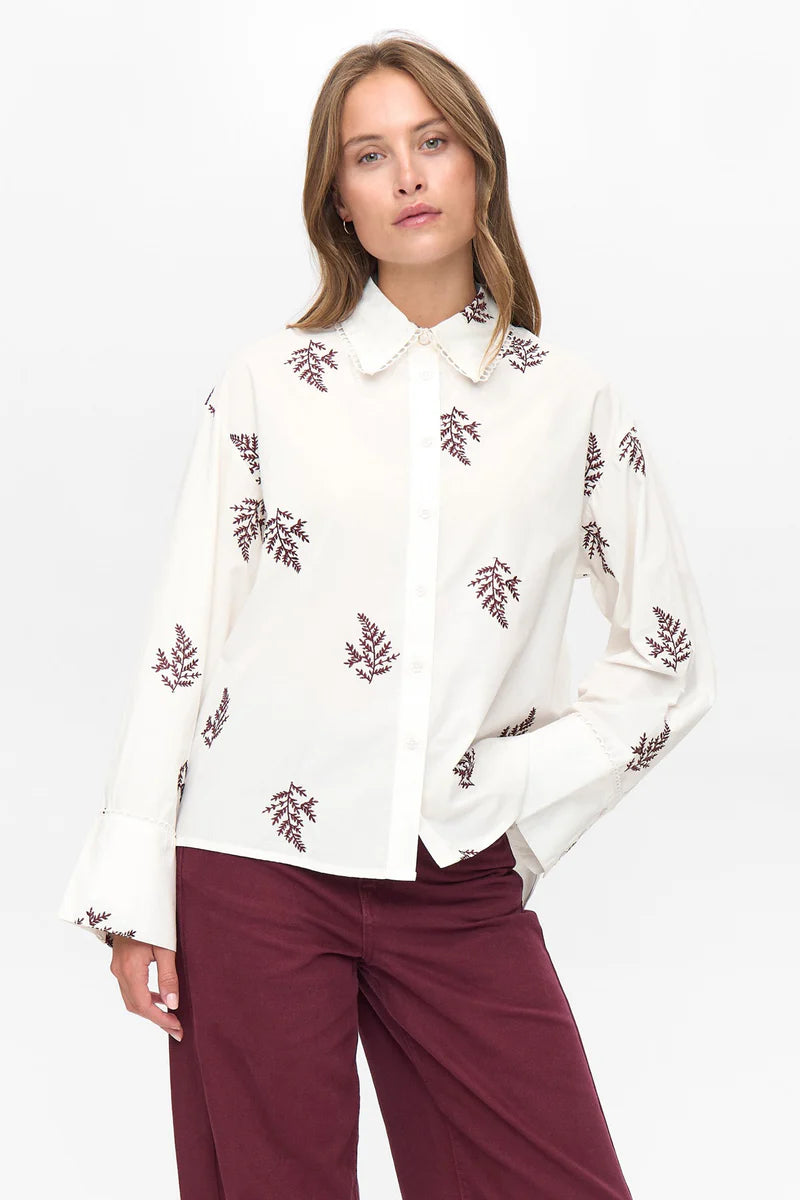 Numph Nubaily Winetasting Shirt