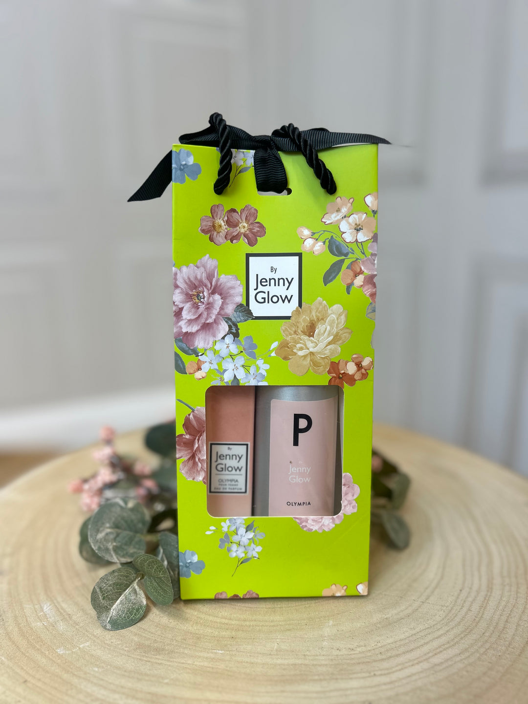 Jenny Glow Olympia 2 Piece Green Gift Bag