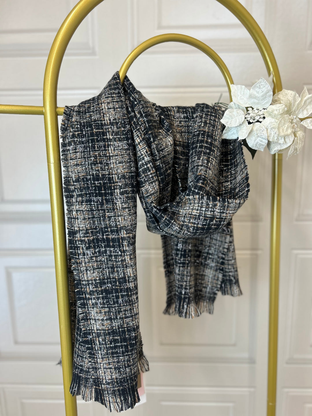 Numph Nusanjo Caviar Scarf