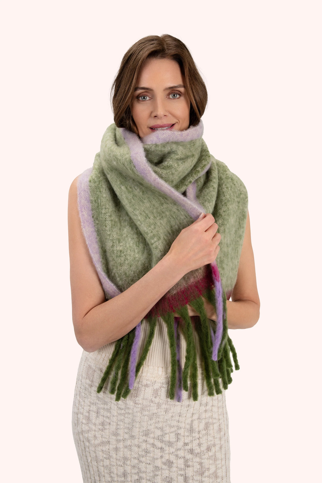 Powder Aria Sage Scarf