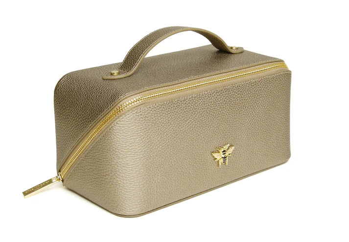 Alice Wheeler Bronze Train Case