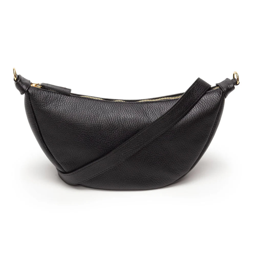 Elie Beaumont Black Hobo Bag