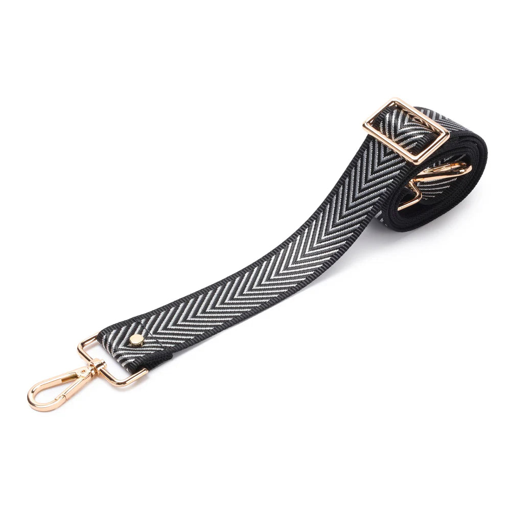Elie Beaumont Chevron Silver Strap