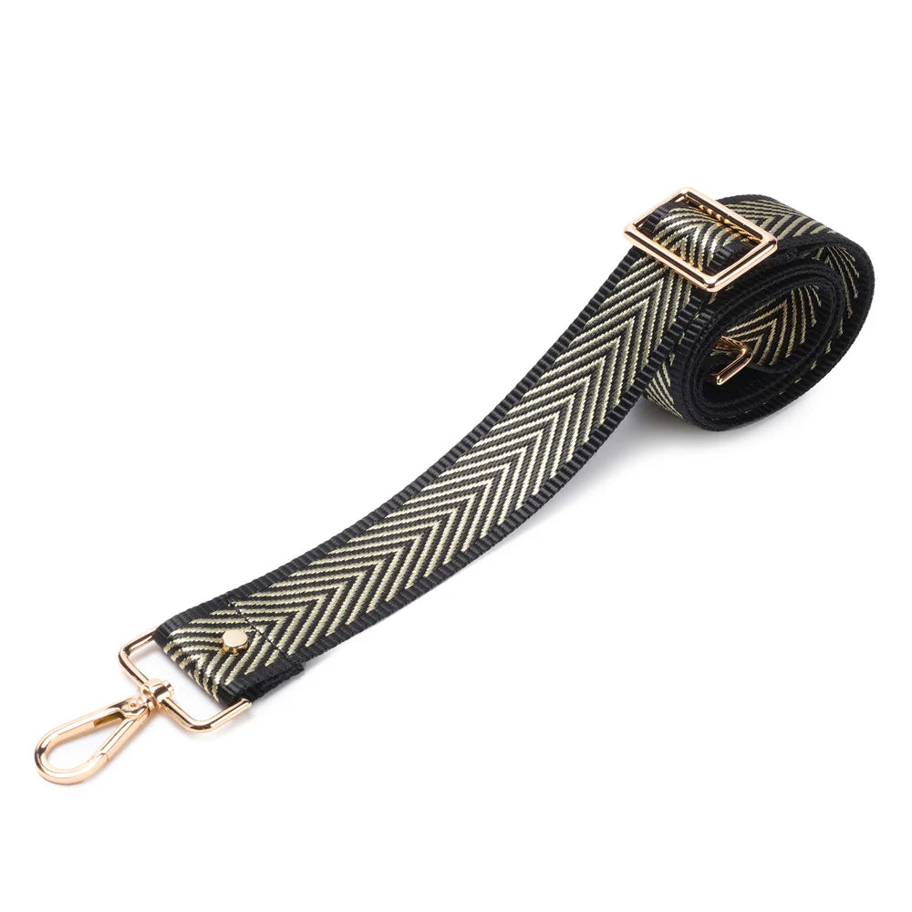 Elie Beaumont Chevron Gold Strap