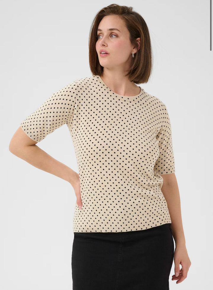 Kaffe KAliz Pullover Feather Grey Mel