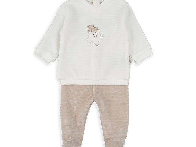 Babybol Neutral Velour 2 Set