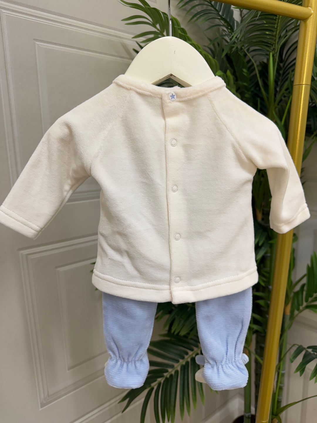 Yatsi Boys 2 piece Blue Bear face Set 25200201