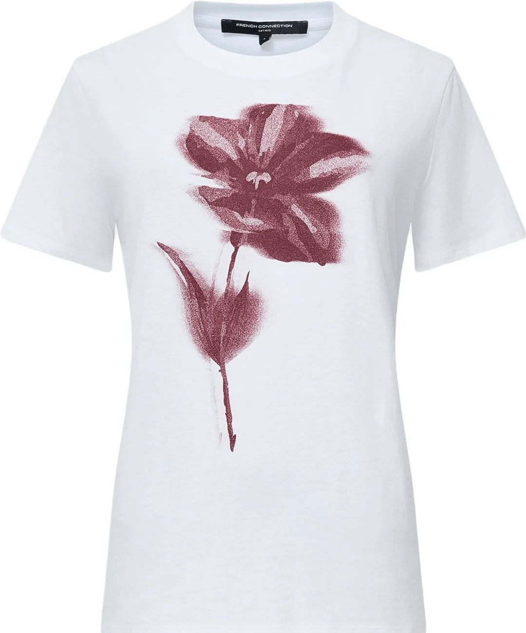 French Connection Blurred Flower Tee