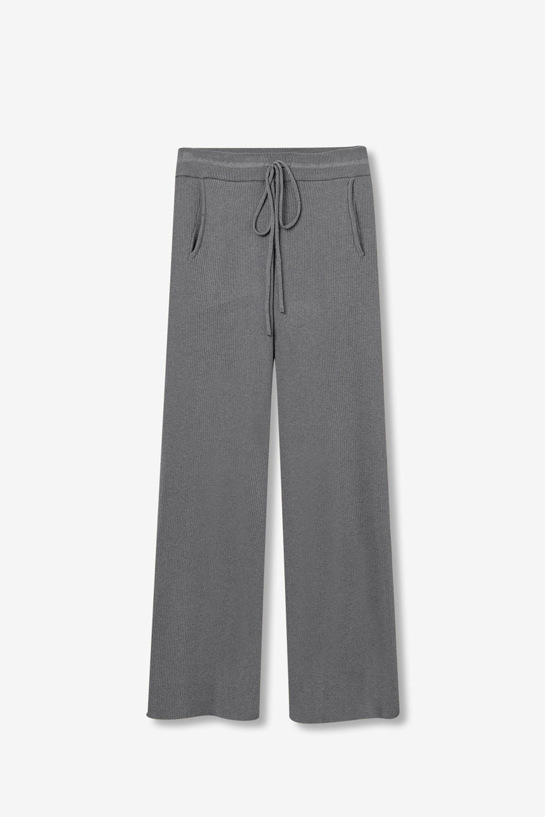 Tiffosi Grey Knit Lady Trouser