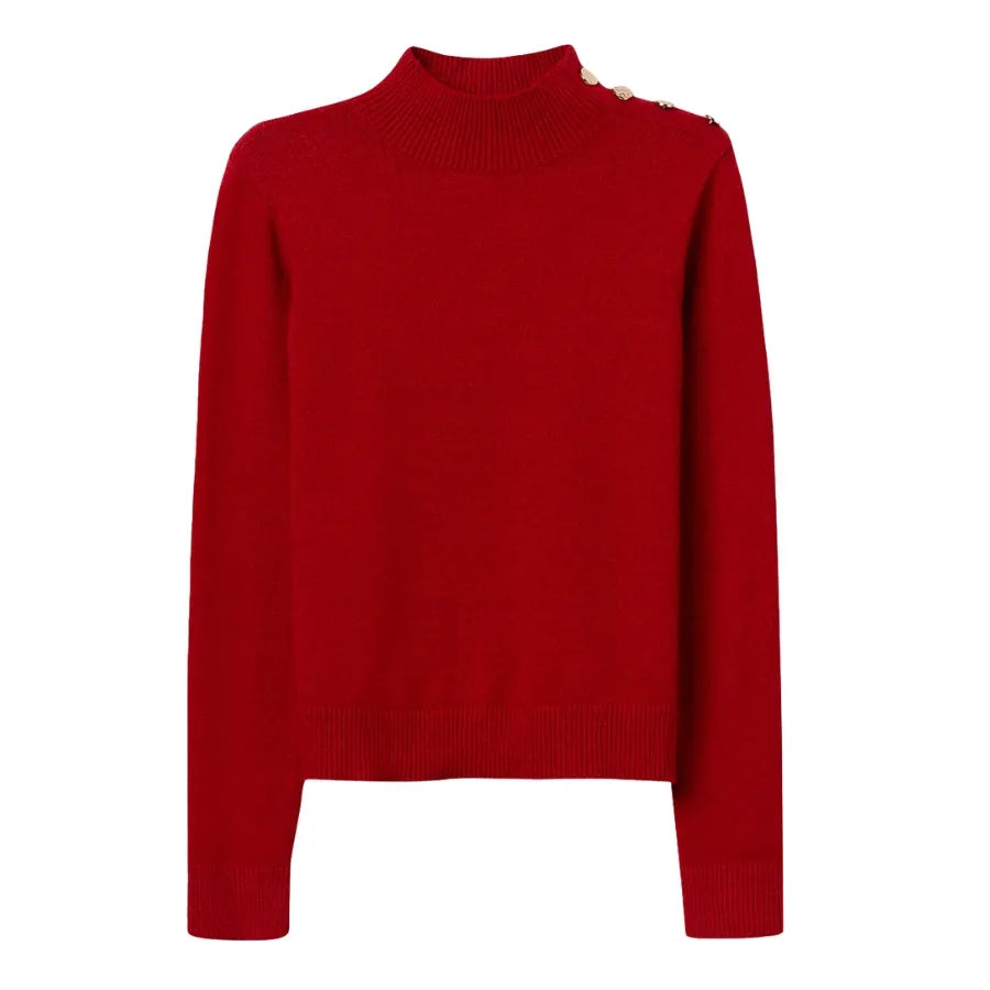 Tiffosi Bauhaus Red Lady Sweater