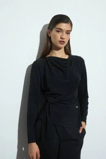 Bariloche Segontia Black Blouse