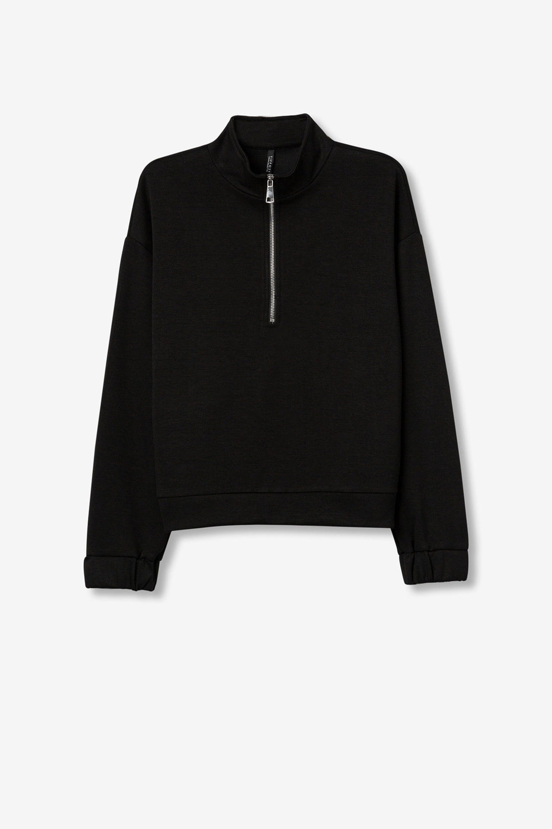 Tiffosi Paloma Black 1/4 Zip Hoodie