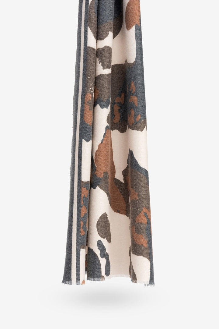 Tiffosi Sienna Brown Toned Scarf