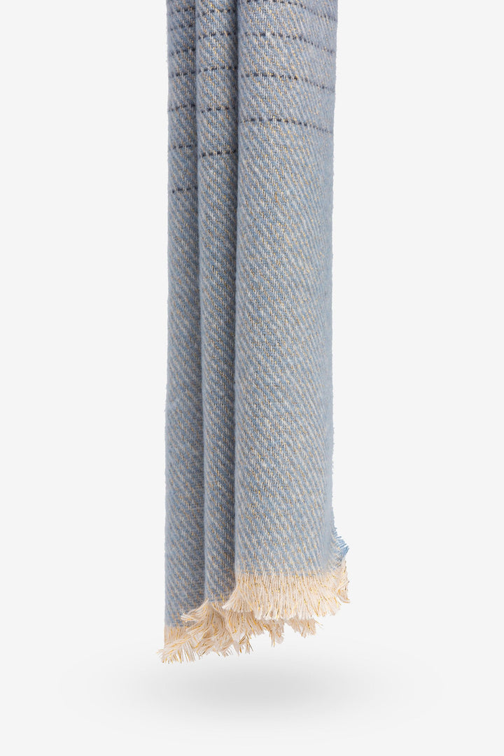 Tiffosi Miro Moonlight Blue Gold Speckle Scarf