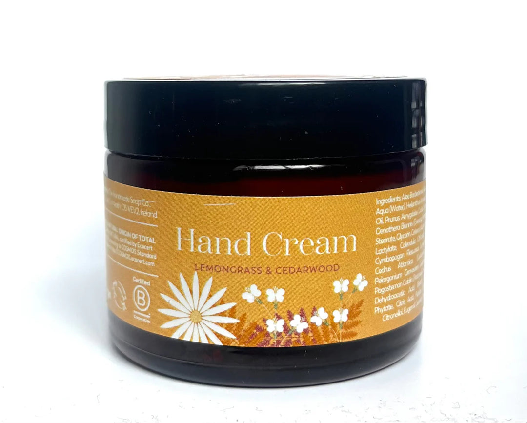 Handmade Soap Company Lemongrass & Cedarwood Hand Cream 50ML