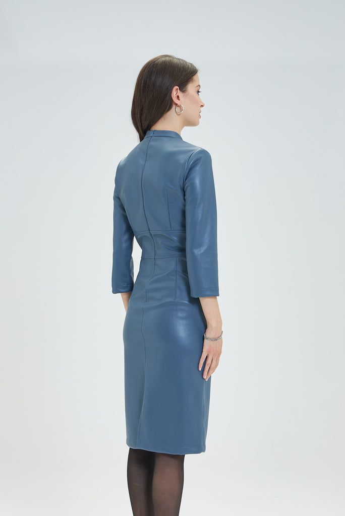 Goa Goa Prader Blue Grey Dress