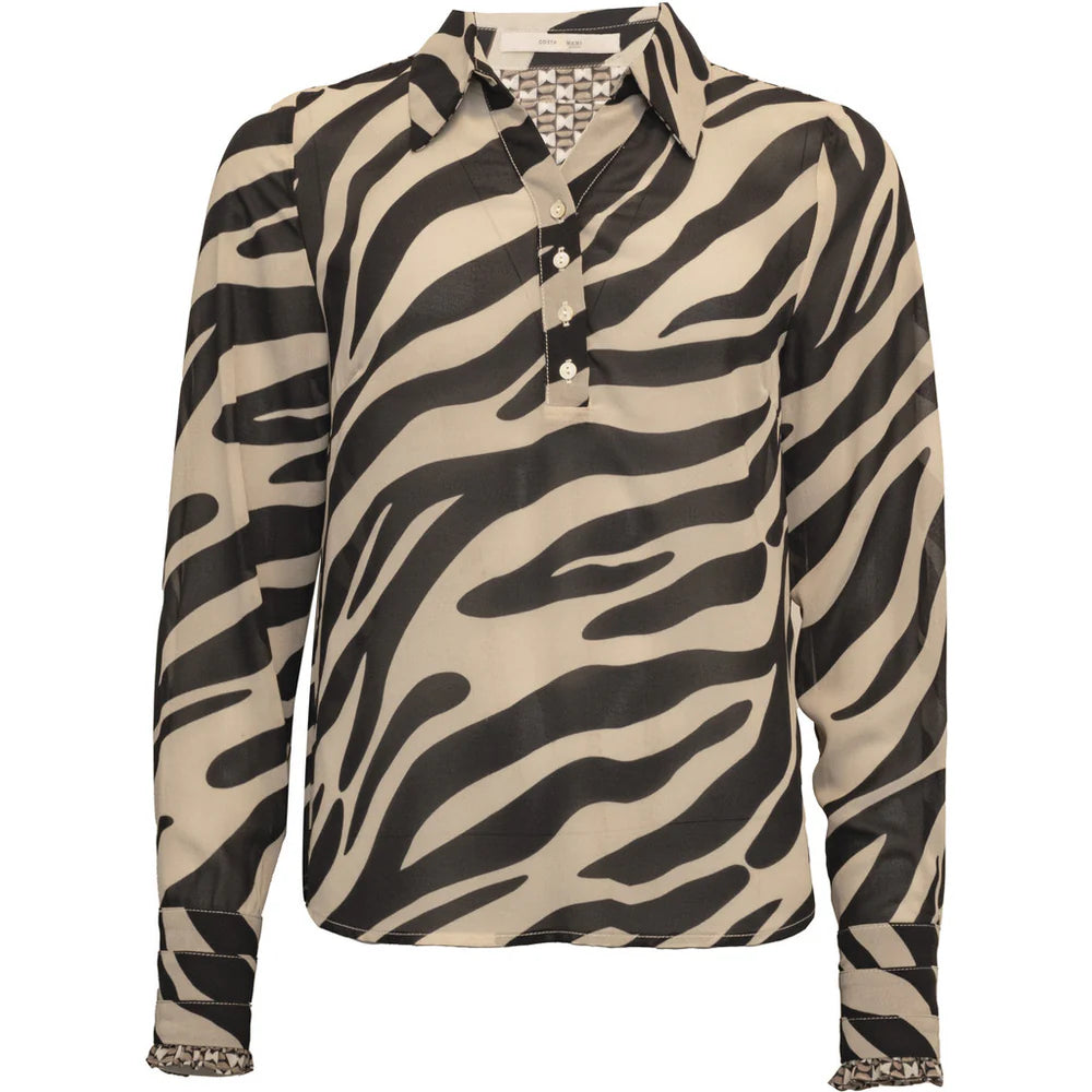 Costa Mani Portmann Shirt – Animal Print