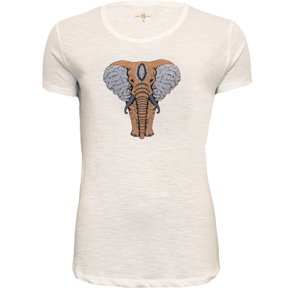 Costa Mani Elephant Tee Blue Mix