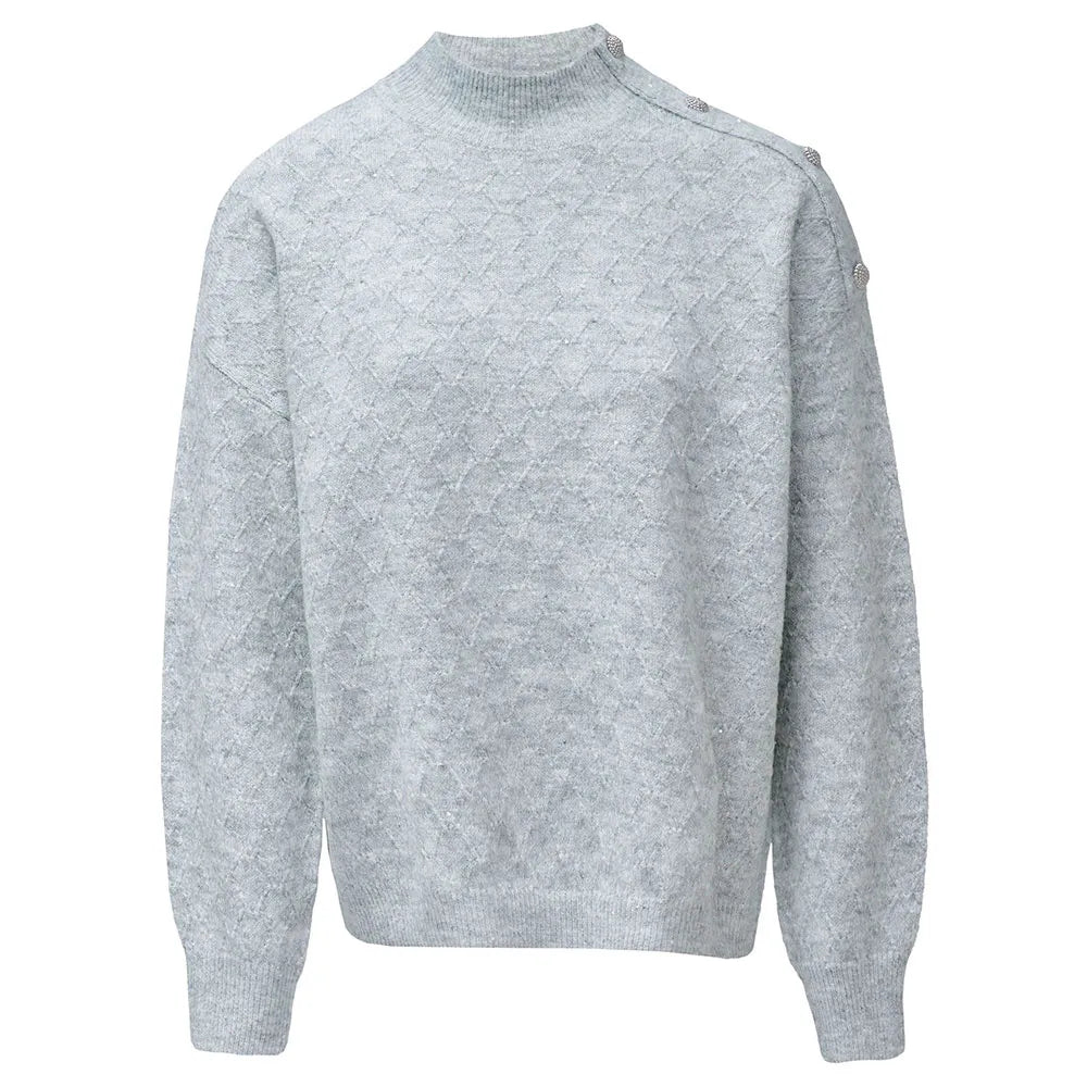 Salsa Loose Fit Grey Sweater