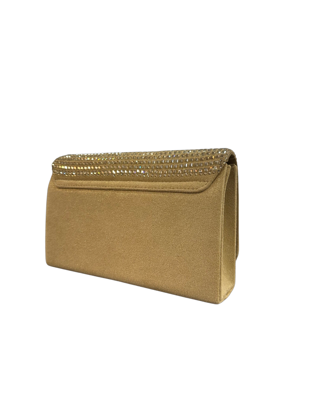 Menbur Gold Gem Clutch Bag
