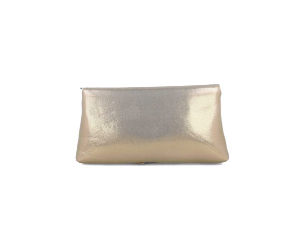 Menbur Gold Tassel Clutch Bag