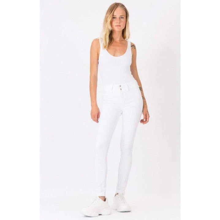 Tiffosi One Size Double_Comfort White Jeans