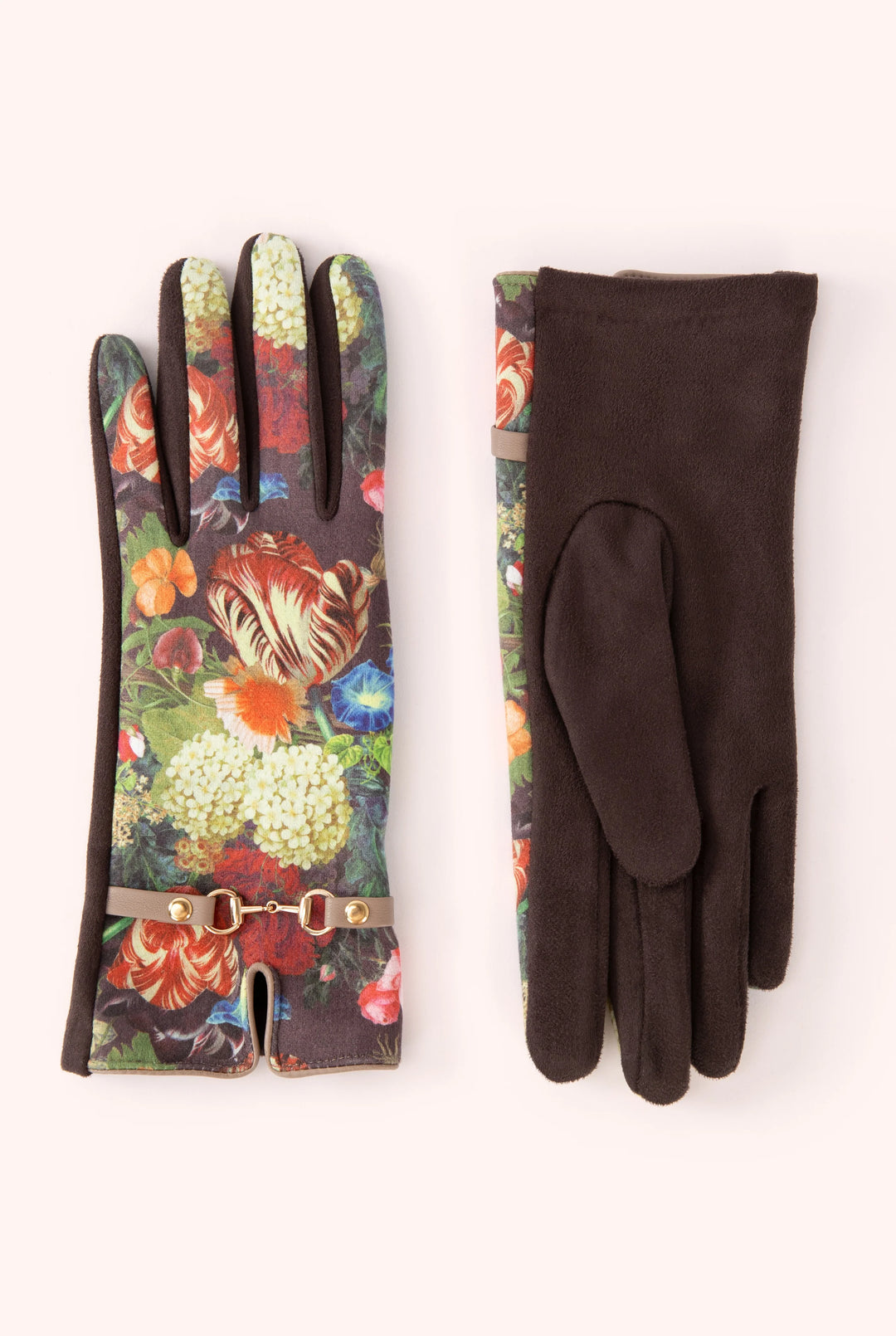 Powder Kylie Floral Chocolate Gloves