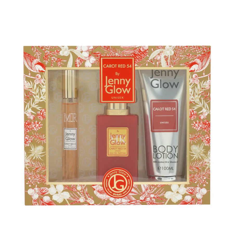 Jenny Glow Carot Red 54 Three Piece Gift Set