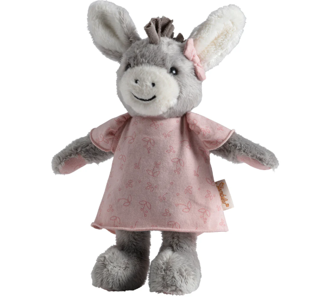 Sterntaler Pink Cuddly Donkey Toy