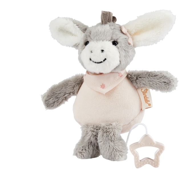 Sterntaler Pink Donkey Musical Toy