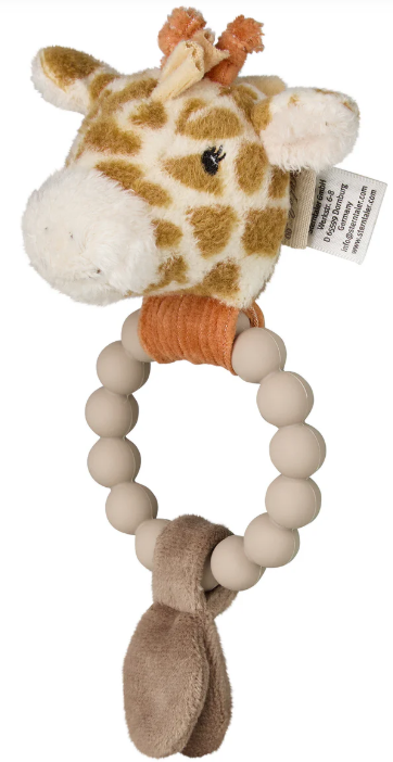 Sterntaler Giraffe Teething Rattle Toy