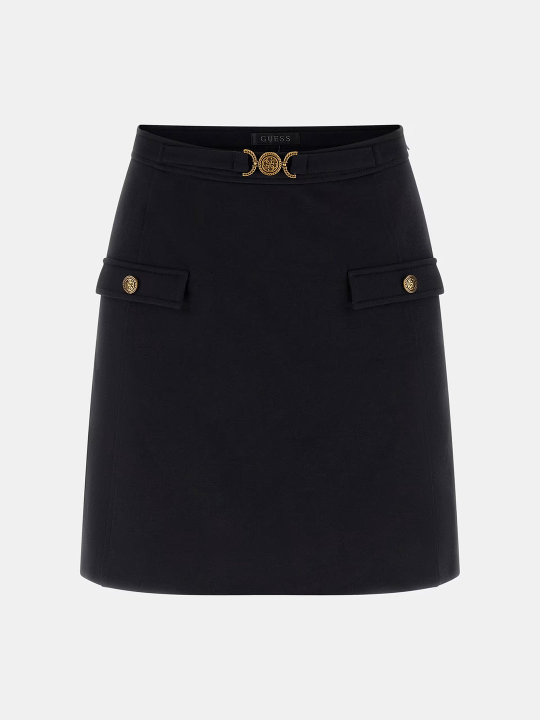Guess Black A-Line Mini Skirt