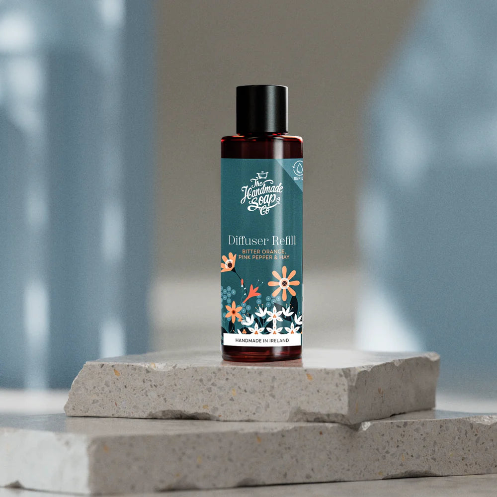 Handmade Soap Company Bitter Orange and Pink Pepper Diffuser Refill 150ml