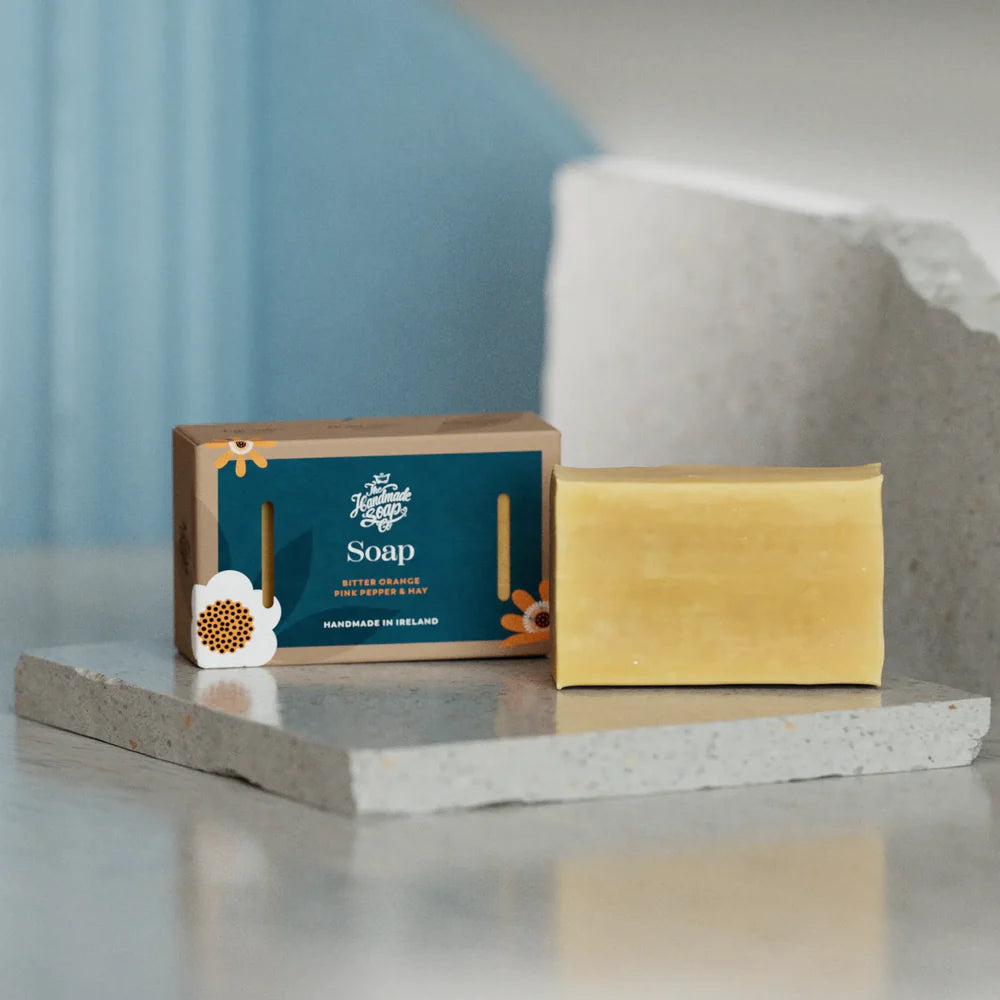 Handmade Soap Company Bitter Orange and Pink Pepper Soap Bar 140g