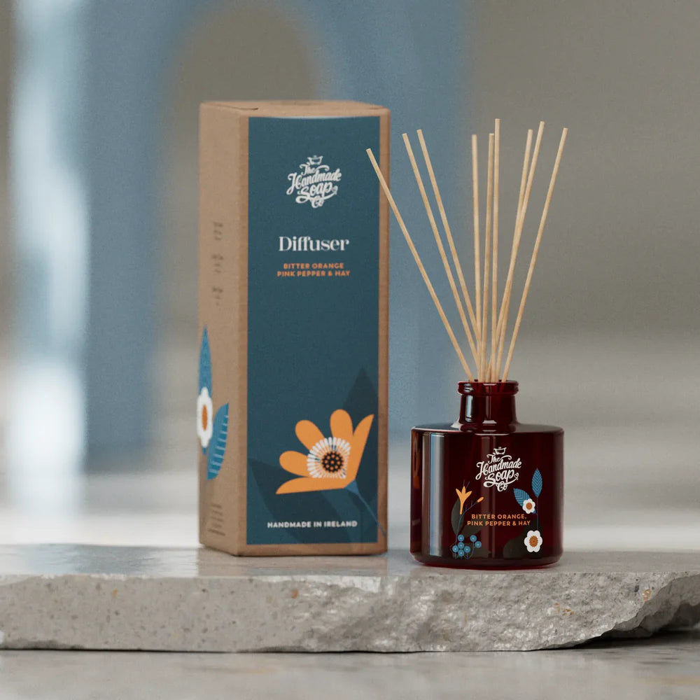 Handmade Soap Company Bitter Orange and Pink Pepper Diffuser 200ml