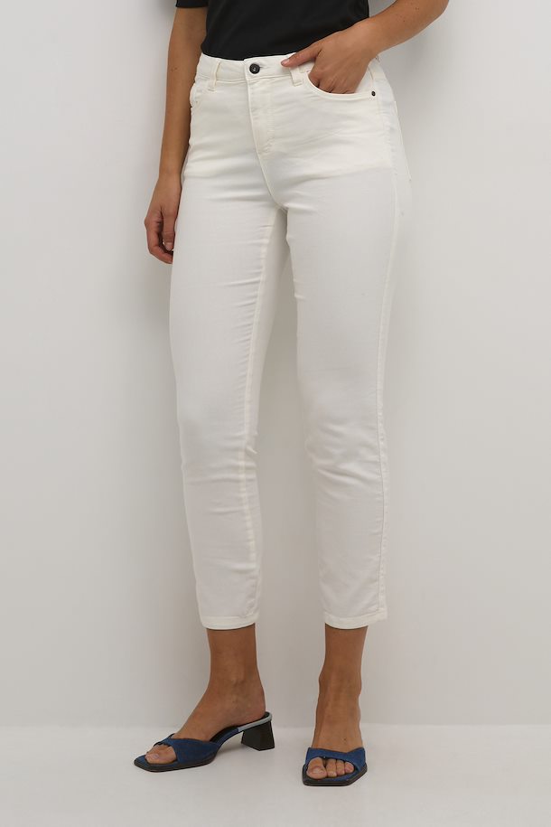KaZelina 7/8 Chalk White Jeans (10506253)