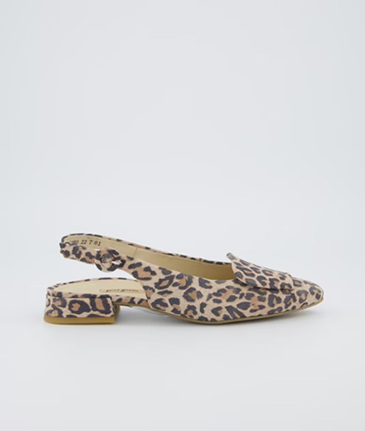 Paul Green Leopard Pointed Pump