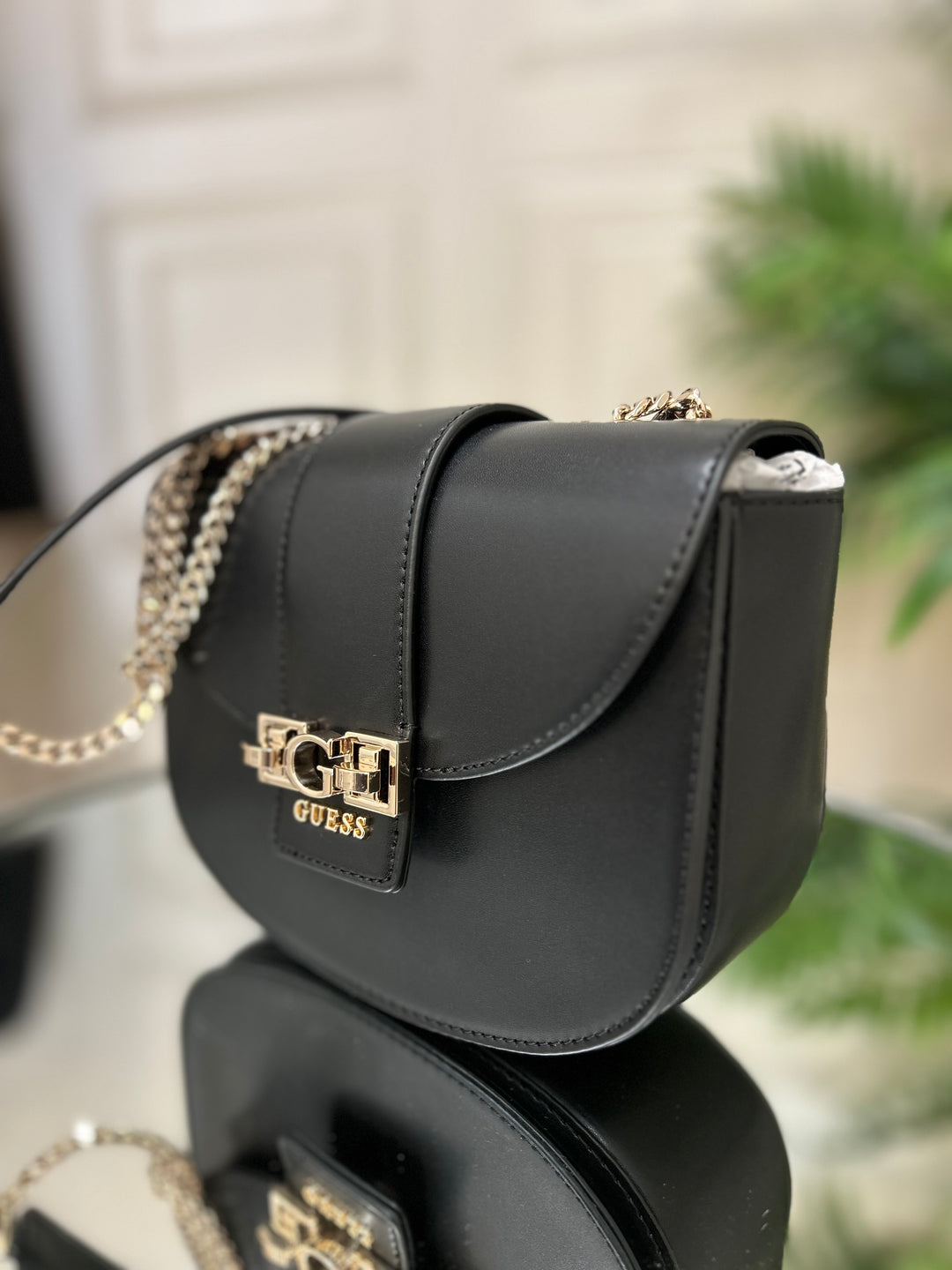 Guess Jane Black Crossbody Bag