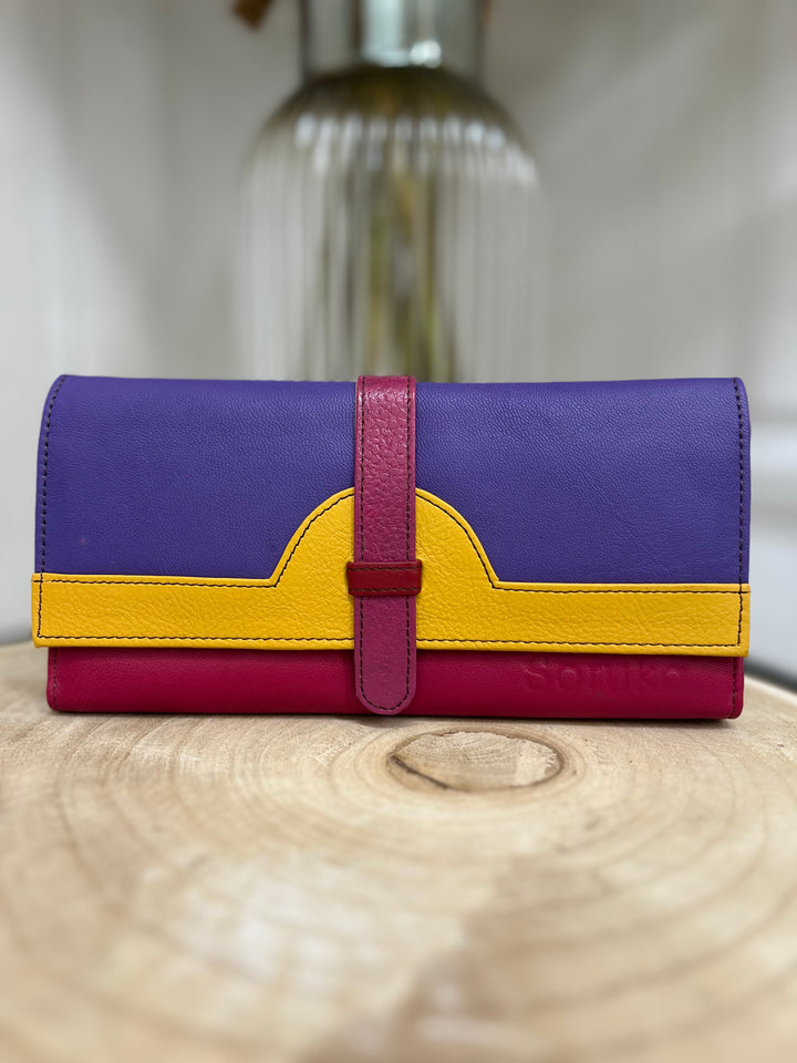 Soruka Half Moon Plain Wallet | 687464