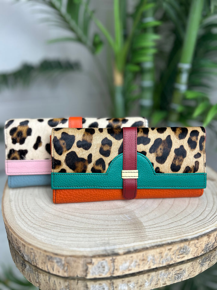 Soruka Half Moon Animal Print Wallet | 687464