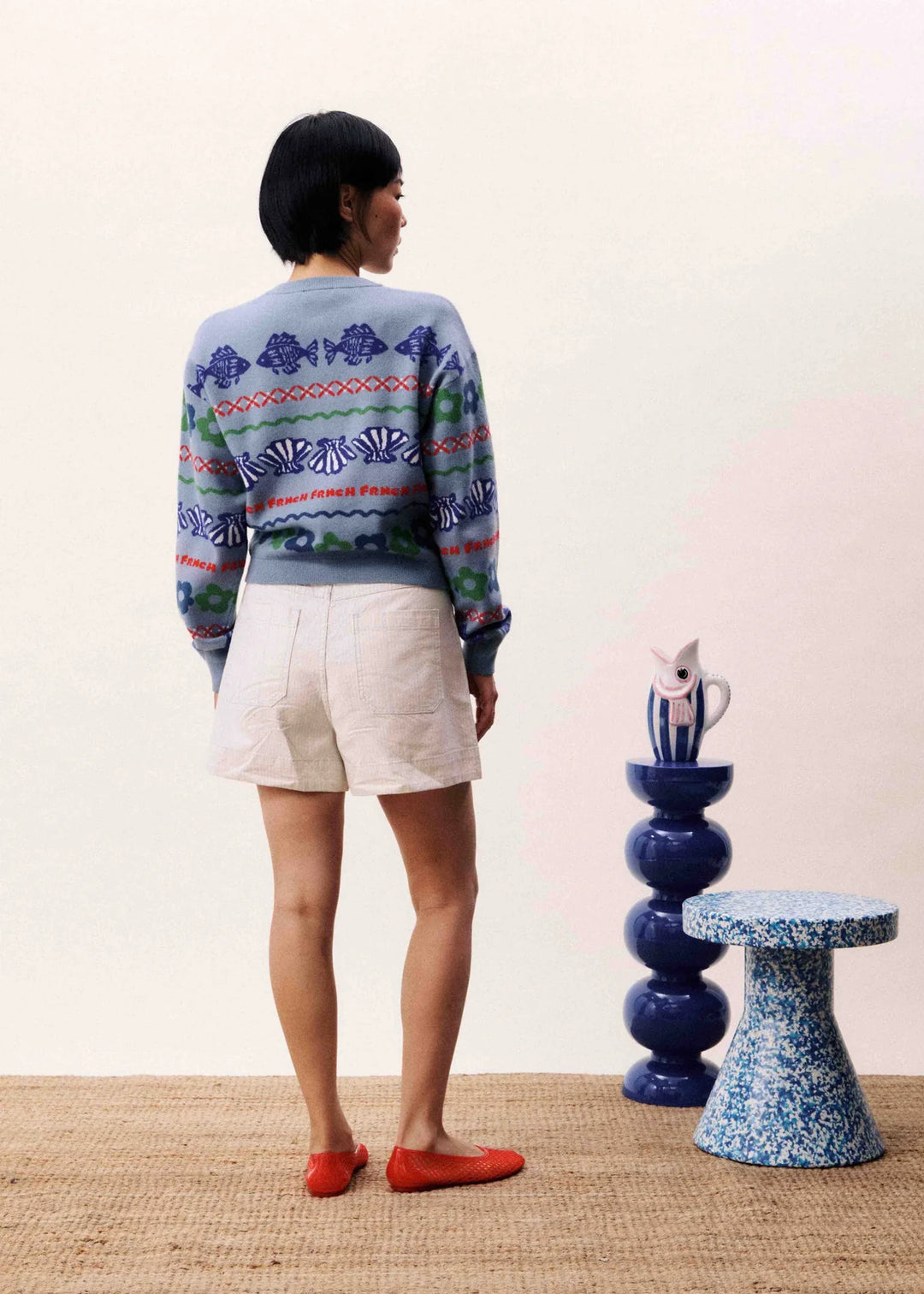 Frnch Blue Clair Cardigan
