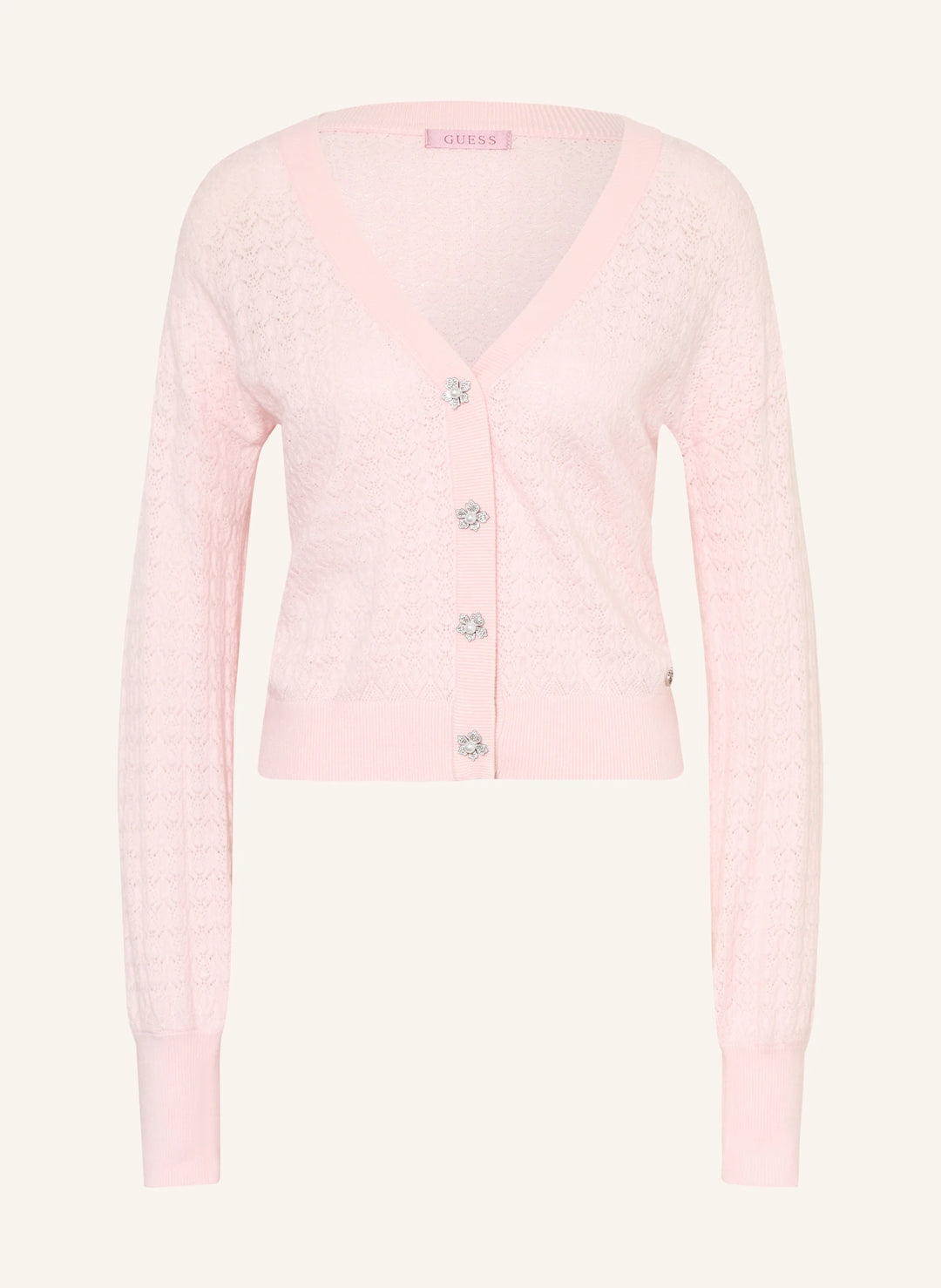 Guess Nina Pink Knitted Cardi